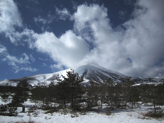 群馬県の風景：浅間山